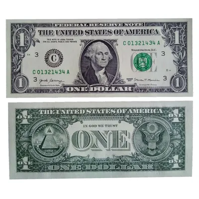 1 One USD US Dollar America Banknote UNCirculated Note UNC | eBay