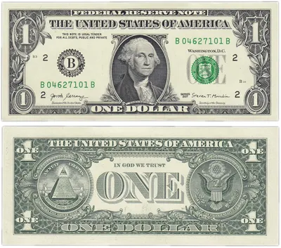 США 1 доллар 2009-2017 UNC пресс, настоящий, оригинал | AliExpress
