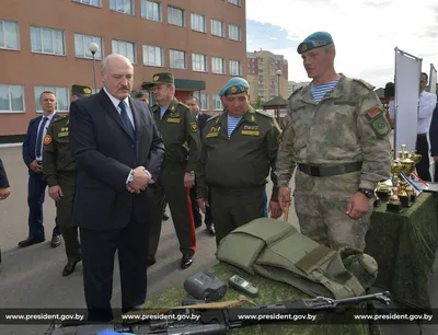 Лукашенко посетил 103-ю Витебскую воздушно-десантную бригаду. Чем она  известна?