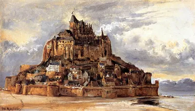 Франция, замок аббатства Мон Сен-Мишель | mundo.pro
