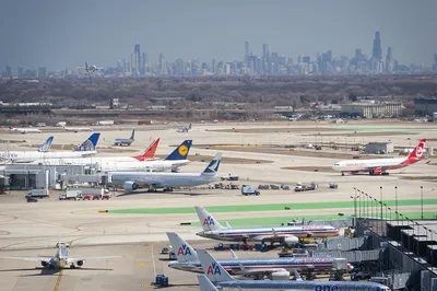 Chicago is keeping hundreds of migrants at airports