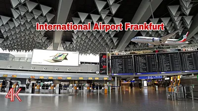 FRANKFURT, GERMANY - MARCH 13, 2016: inside of Frankfurt Airport. Frankfurt  Airport is a major international airport located in Frankfurt and the majo  Stock Photo - Alamy
