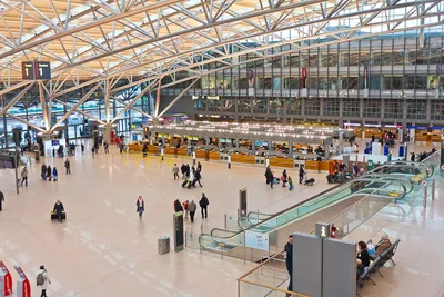 Международный аэропорт в Гамбурге