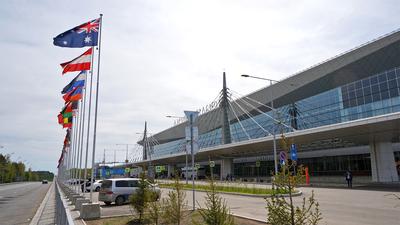 Аэропорт Красноярск снимет «вражеские» флаги