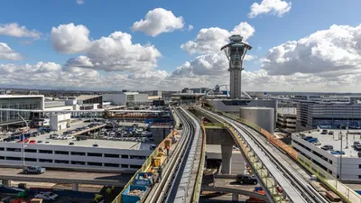 Los Angeles Airport (LAX) Control Tower | Time and Navigation