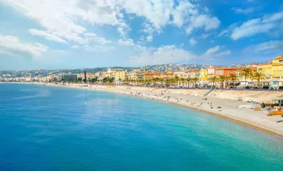 Nice, France - April 2019: Aerial view of Nice Airport on the French  Riviera Stock Photo - Alamy