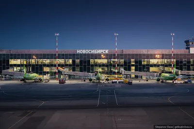 Аэропорт Толмачёво в Новосибирске / Города России / magSpace.ru