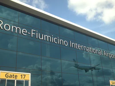 Схема аэропорта Фьюмичино (Рим) на русском языке