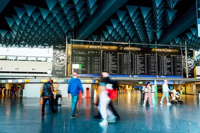 Схема аэропорта Франкфурта - фото, транзит, терминалы