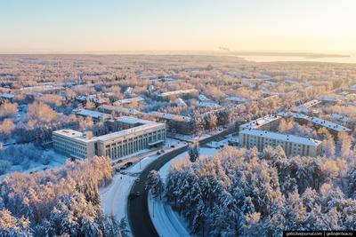 Новосибирский Академгородок с высоты