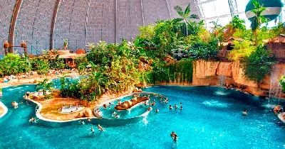 Das Tropical Islands Resort - самый большой аквапарк в мире - Dszentrum -  немецкий образовательный центр
