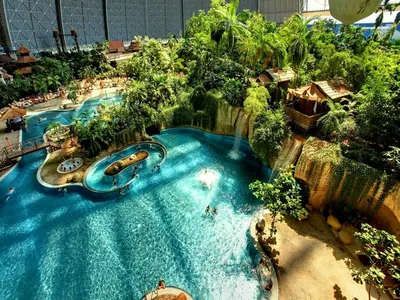 Тропический остров\" в Германии - самый большой аквапарк на планете /  Travel.ru / Чудеса света