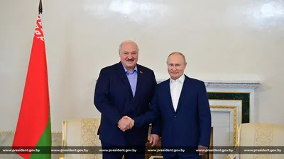 Переговоры с Президентом России Владимиром Путиным | Официальный  интернет-портал Президента Республики Беларусь