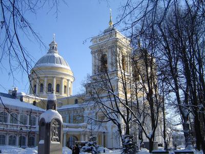 Санкт-Петербург Александро-Невская лавра Церковь Благовещения Пресвятой  Богородицы Фотография
