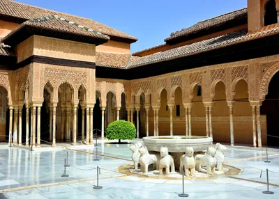 Exploring The Alhambra Palace And Fortress In Granada, Spain