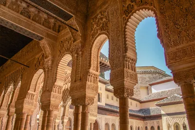 Interior Palace Pillars of La Alhambra in Granada, Spain | Smithsonian  Photo Contest | Smithsonian Magazine