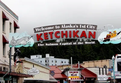 Картинки США Ketchikan Аляска город