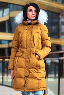 Куртка-аляска женская «Scanndi» DW19110, горчица купить по цене 9990 руб. в  Екатеринбурге в интернет-магазине - Alexander
