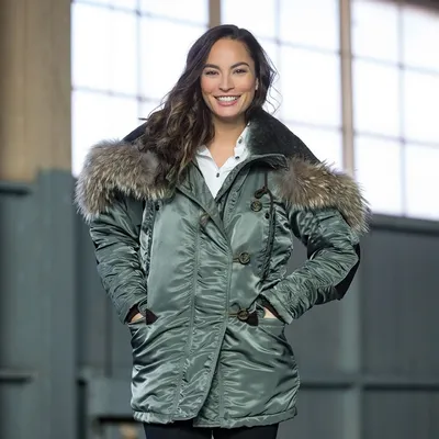 Куртка Аляска Женская - Denali Husky Wmn (оливковая - olive green)