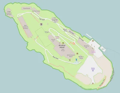 Бывшая тюрьма на острове Алькатрас в заливе Сан-Франциско | РИА Новости  Медиабанк