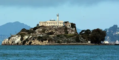 Тюрьма Алькатрас, на острове, вид с…» — создано в Шедевруме