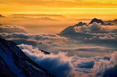 Фото Альпы Франция Mont Blanc, Haute-Savoie гора молодые 5471x3647