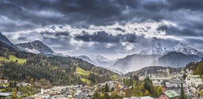Живописный Пейзаж В Ramsau Баварские Альпы Германия — стоковые фотографии и  другие картинки St. Sebastian - iStock