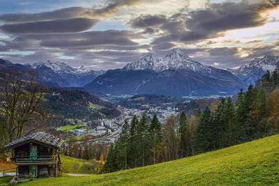 Вятские картины на холсте \"Бавария Альпы Германия Горы\" на подрамнике /  декор для дома / интерьер / на стену | AliExpress