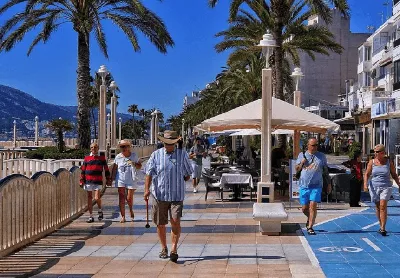 Old town altea spain hi-res stock photography and images - Alamy