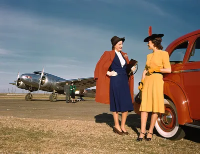 Америка 1940-х годов: 30 любительских фотографий о жизни простых американцев