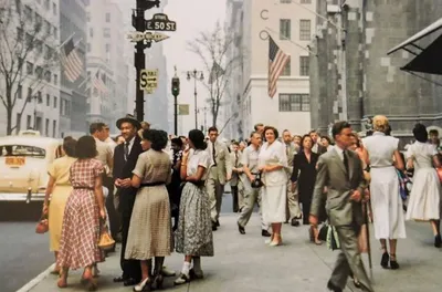 Америка 50-х годов в цветных фото » KorZiK.NeT - Русский развлекательный  портал