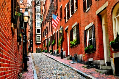 Boston Harbor and Financial District Stock Photo by ©maglara 52487179