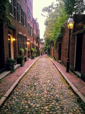 People on Hanover Street in Boston North End, USA · Free Stock Photo