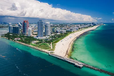 Summer time at the South Beach, Miami, Florida, United States of America,  USA Stock Photo - Alamy