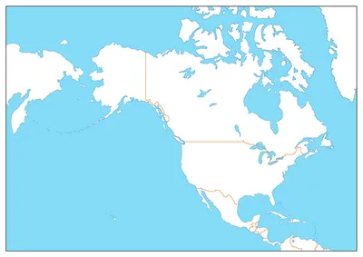 Северная и Южная Америки, 1746 Карта — Древние карты мира в высоком  разрешении - Старинные карты