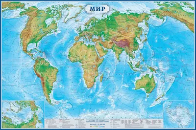 Сборник карт мира различной тематики | Мир географических карт