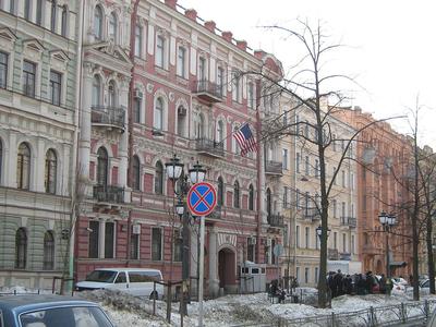 В Москве символы СВО установили напротив посольства США - Союзное Вече