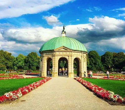 Английский сад – природный ландшафт в центре Мюнхена