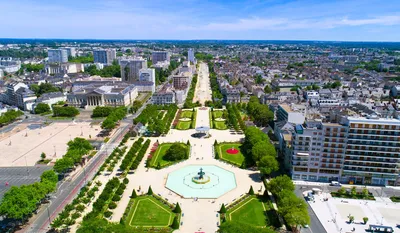 Angers France on the Loire River Stock Photo - Alamy