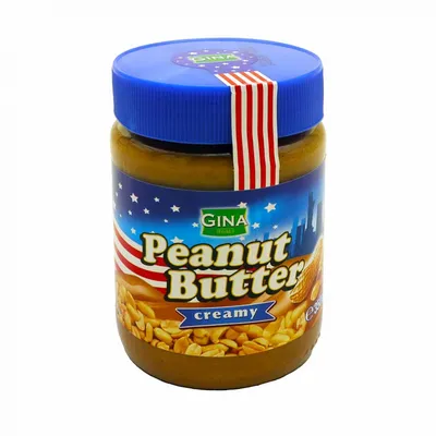 Арахисовая паста Gina Peanut Butter Creamy 350 г купить по выгодной цене  Hayali 💖