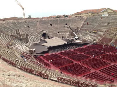 Арена ди Верона (итал. Arena di Verona). Фото