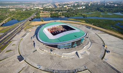 Стадион «Казань-Арена» ‒ уникальное строение для поклонников футбола 2024