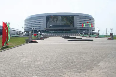 Minsk, sports complex Minsk-Arena Stock Photo - Alamy