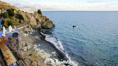 Italy, Liguria, Arenzano, the beach Stock Photo - Alamy