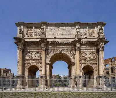 Триумфальная арка Константина — Википедия