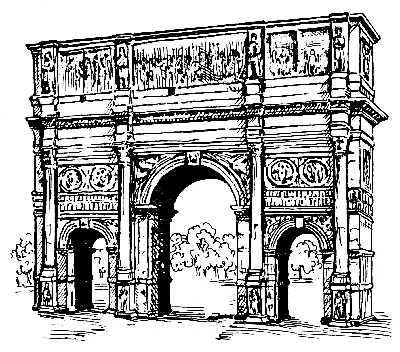 Триумфальная арка Константина в Риме - Italytraveller.ru