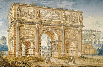 Триумфальная Арка Константина, Риме Фотография, картинки, изображения и  сток-фотография без роялти. Image 19778589