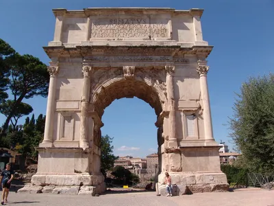 Триумфальная арка Тита - Достопримечательности Рима