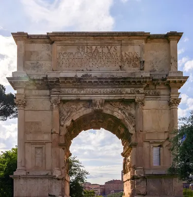 Триумфальная арка Тита — Википедия