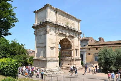 Триумфальная арка Тита в честь старшего брата - aroundcard